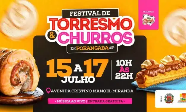 Festival de Torresmo e Churros em Porangaba tem início nesta sexta