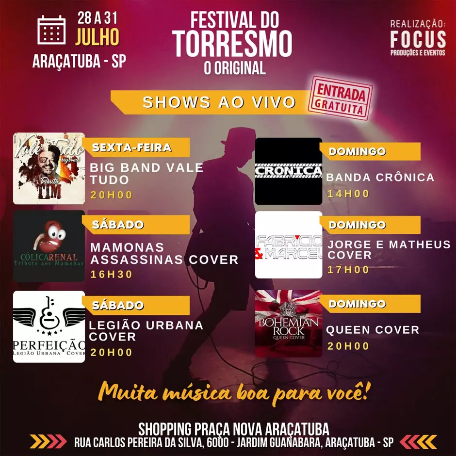 Festival do Torresmo de Araçatuba tem início nesta quinta