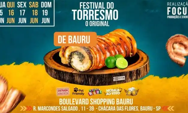 Festival do Torresmo de Bauru começa nesta quarta no Boulevard Shopping