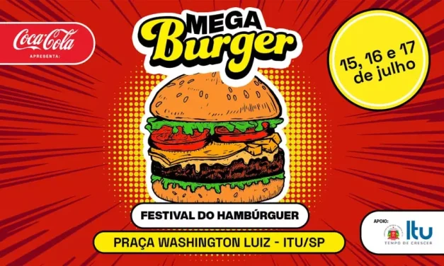 Festival Mega Burger tem edição em Itu a partir desta sexta