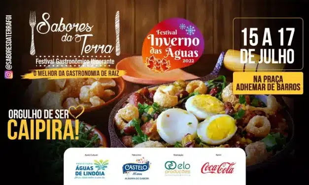 Festival Sabores da Terra começa nesta sexta em Águas de Lindóia