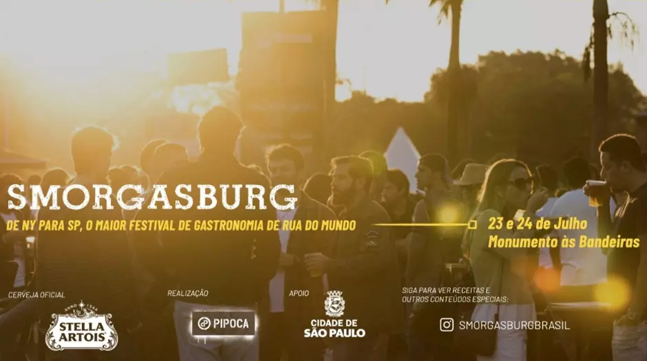 Smorgasburg: festival de gastronomia de rua ocorre em SP nos dias 23 e 24