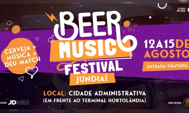 Beer Music Festival é atração em Jundiaí a partir dessa sexta