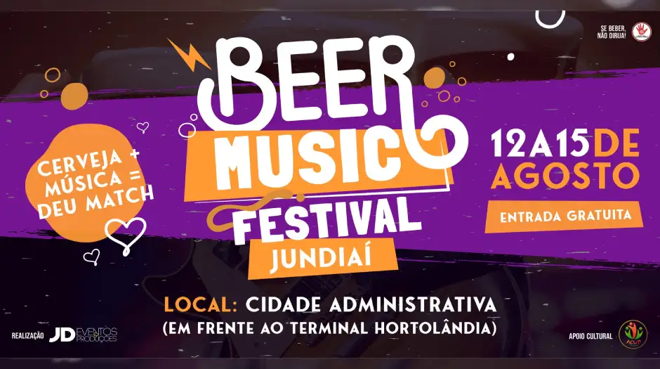 Beer Music Festival é atração em Jundiaí a partir dessa sexta