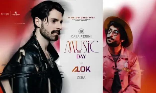 Com Alok e Zeeba, Casa Perini Music Day tem primeira edição na Serra Gaúcha em outubro