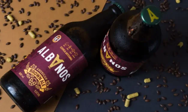 Rótulo da cerveja Albanos ​Brown Ale é eleito o melhor do Brasil