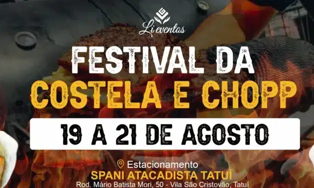 Festival da Costela e Chopp agita Tatuí neste fim de semana