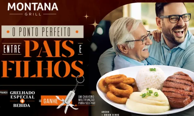 Montana Grill comemora Dia dos Pais com brinde