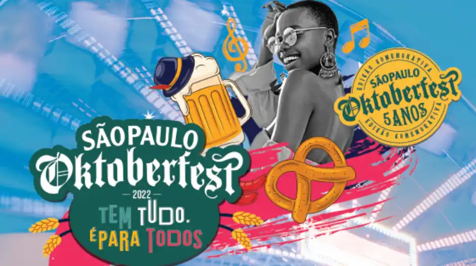 São Paulo Oktoberfest 2022 ocorre em outubro no Complexo do Ginásio Ibirapuera