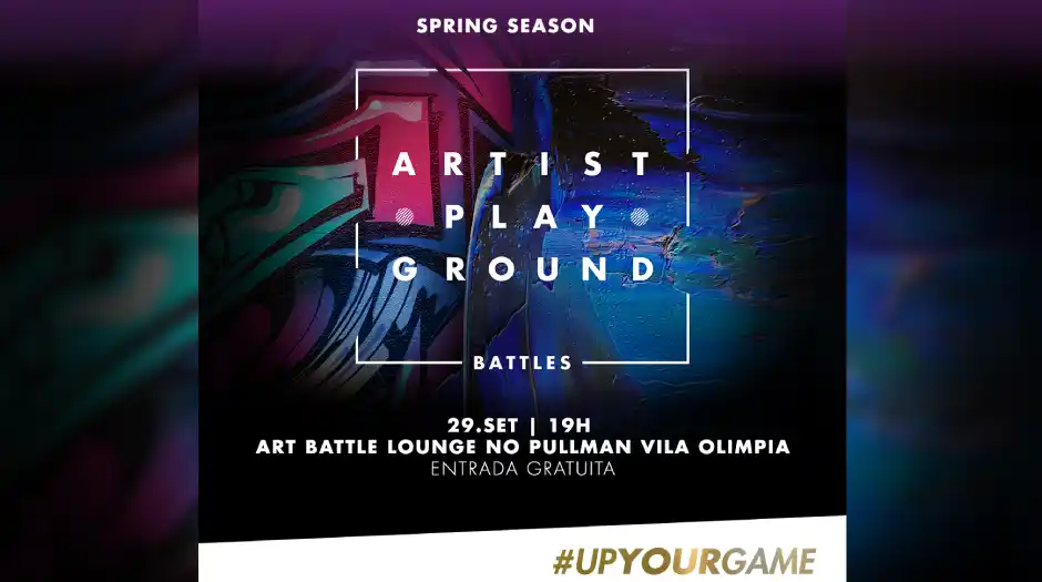 3ª Edição do Art Battle Lounge Seasons acontece nesta quinta no Pullman Vila Olímpia