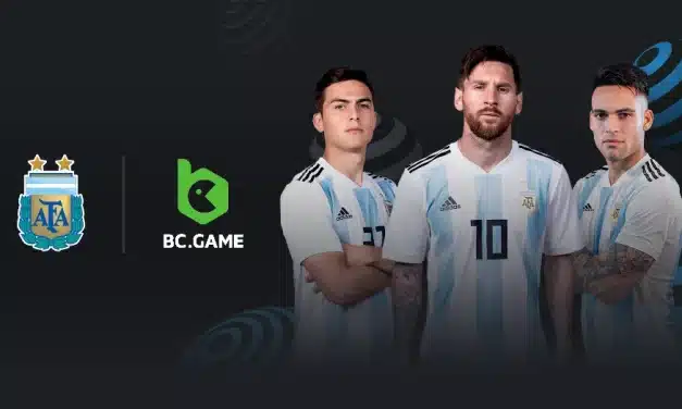 A Associação Argentina de Futebol apresenta o Crypto Casino BC.GAME como seu patrocinador global