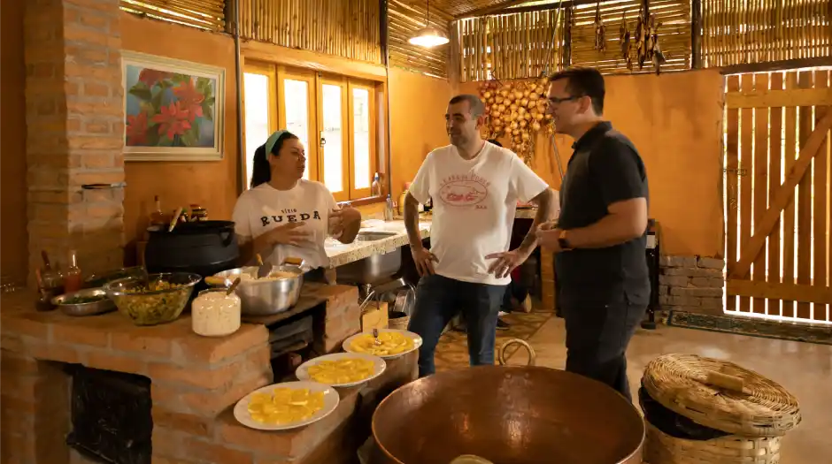 Chefs Jefferson e Janaina Rueda estrelam a websérie Receita Raiz