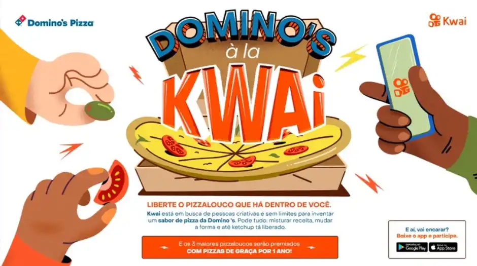 Competição "Domino’s a la Kwai" premia receitas de pizza caseira