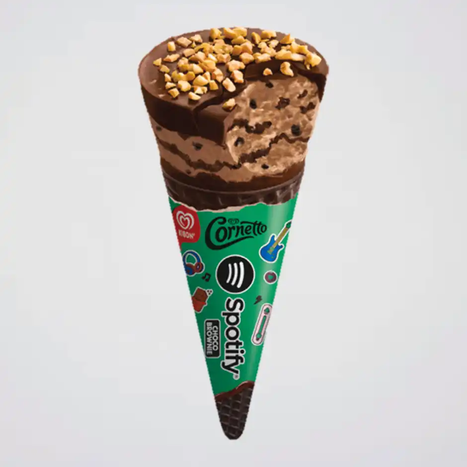 Cornetto Spotify: Kibon lança sorvete exclusivo em parceria inédita