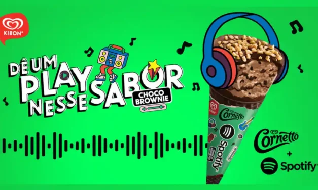 Spotify e Kibon lançam sorvete exclusivo em parceria inédita