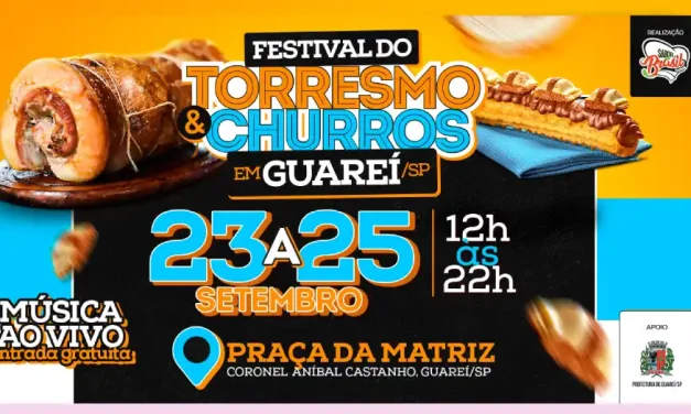 Guareí sedia Festival do Torresmo & Churros a partir desta sexta