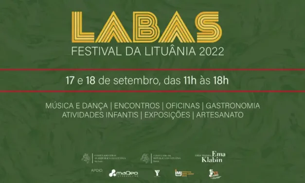 Labas! Festival da Lituânia 2022 reúne cultura e gastronomia em São Paulo