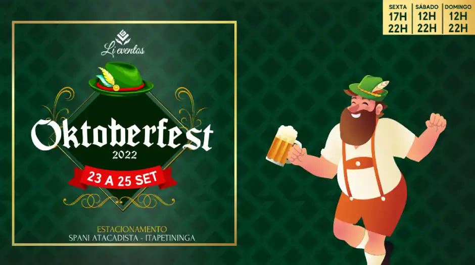 Turnê Oktoberfest 2022 é atração em Itapetininga neste fim de semana