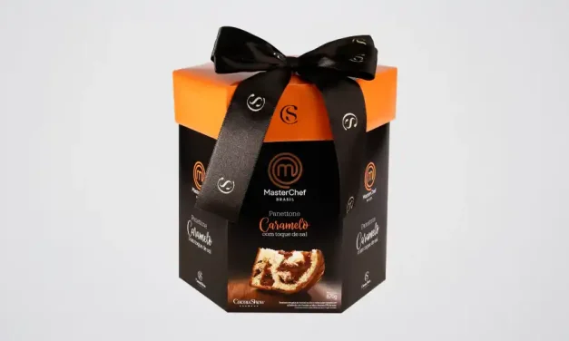 Cacau Show lança Panettone MasterChef para a temporada de Natal