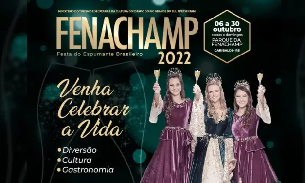 Fenachamp 2022 em Garibaldi começa hoje com expectativa de grande público