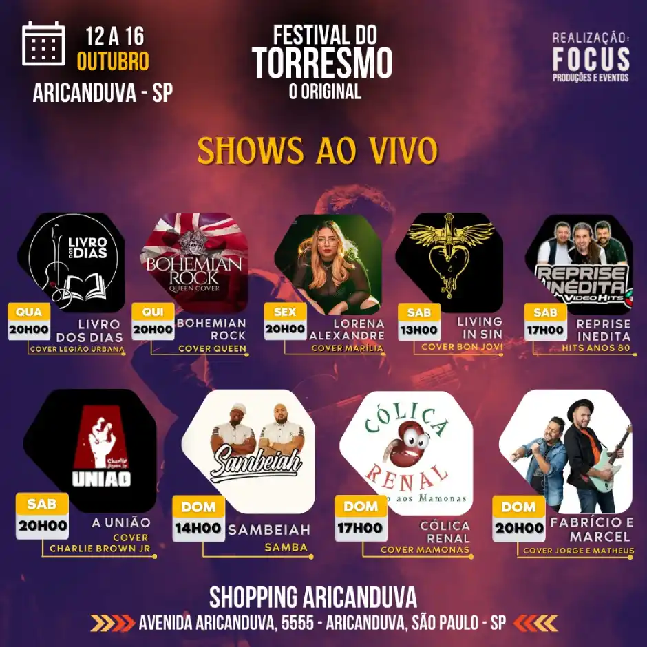 Festival do Torresmo volta a São Paulo e agita Shopping Aricanduva a partir dessa quarta