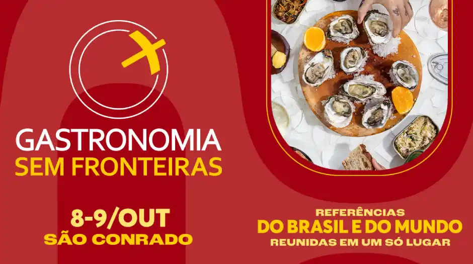 Fim de semana tem 1ª edição do Gastronomia Sem Fronteiras no Rio de Janeiro