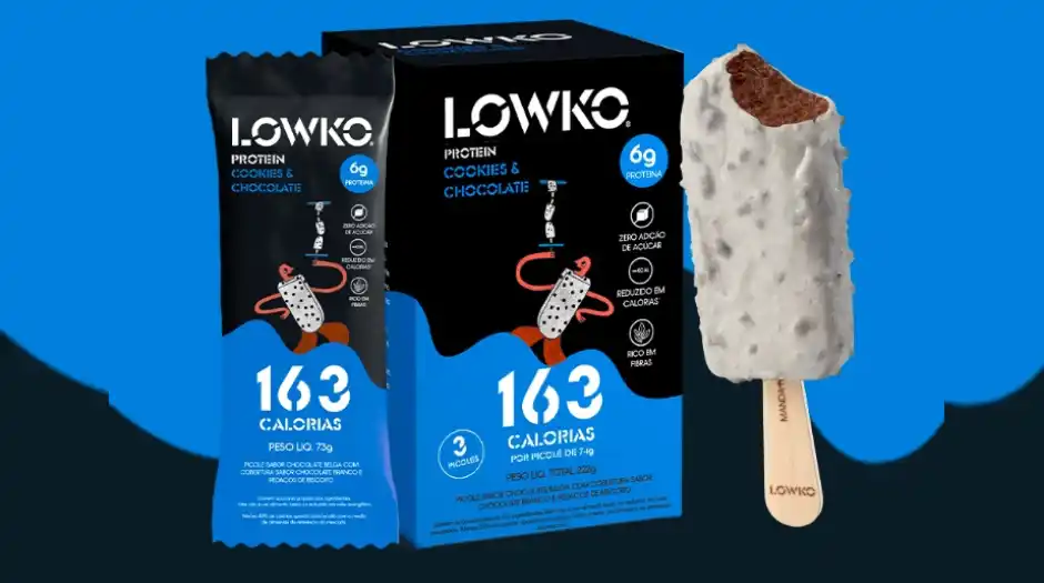 Lowko PROtein: startup lança primeiro picolé zero açúcar e com 6 g de proteína