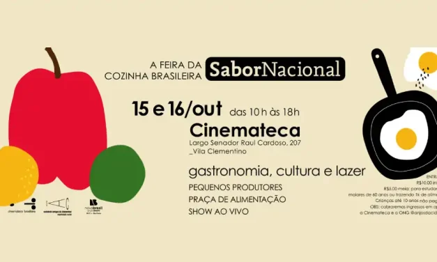 Nova edição da Feira Sabor Nacional ocorre na Cinemateca Brasileira