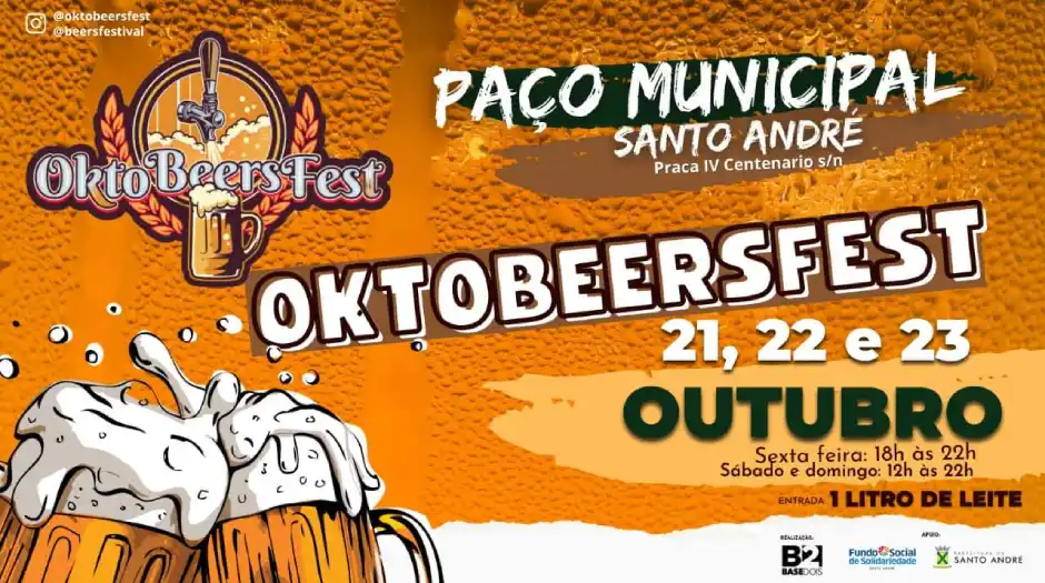 Oktobeersfest é atração em Santo André no final de semana