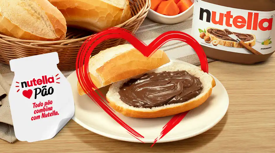 São Paulo sedia experiência inédita "Nutella ama Pão" de 21 a 23 de outubro