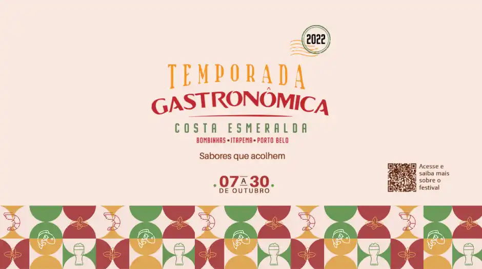 Temporada Gastronômica Costa Esmeralda 2022 tem início nesta sexta com 21 estabelecimentos participantes