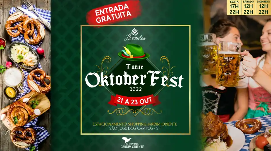 Turnê Oktoberfest chega a São José dos Campos neste fim de semana