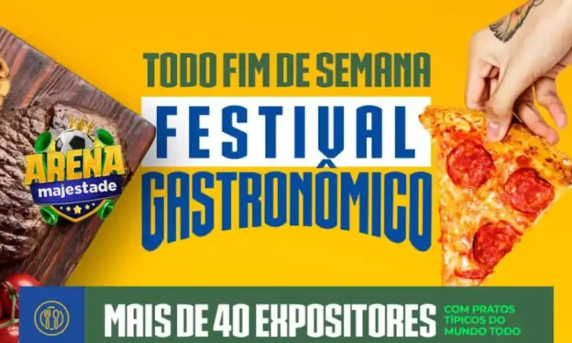 Arena Majestade em São José dos Campos sedia Festival Gastronômico nos fins de semana de Copa
