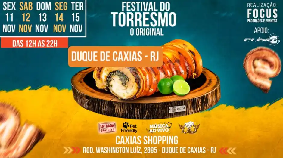 Duque de Caxias sedia o maior Festival do Torresmo do Brasil a partir dessa sexta