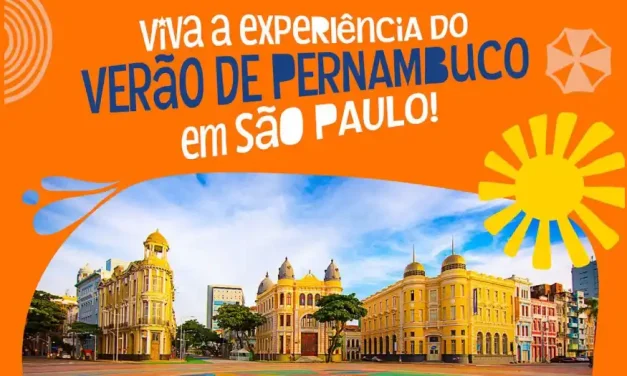 Experiência Brasil – Verão Pernambuco ocorre neste fim de semana em São Paulo