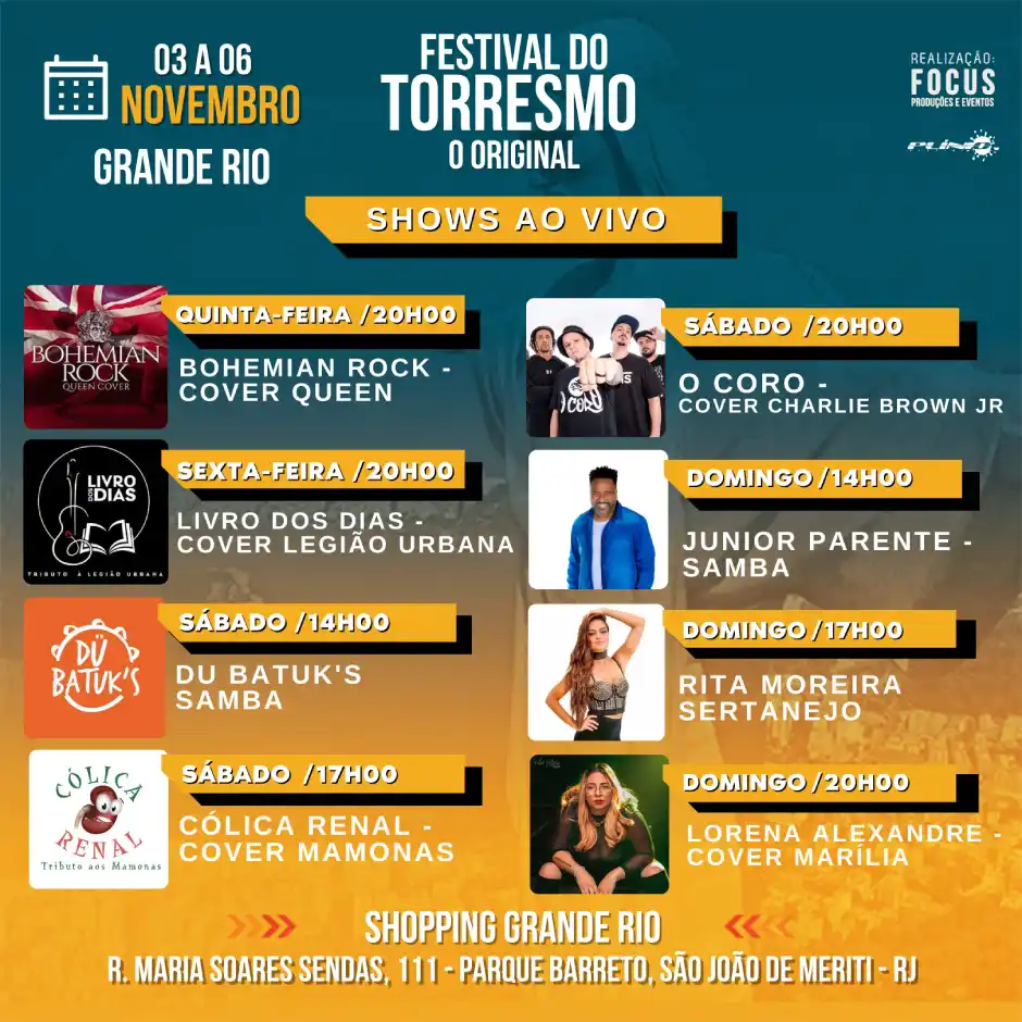 Festival do Torresmo agita o Shopping Grande Rio a partir desta quinta