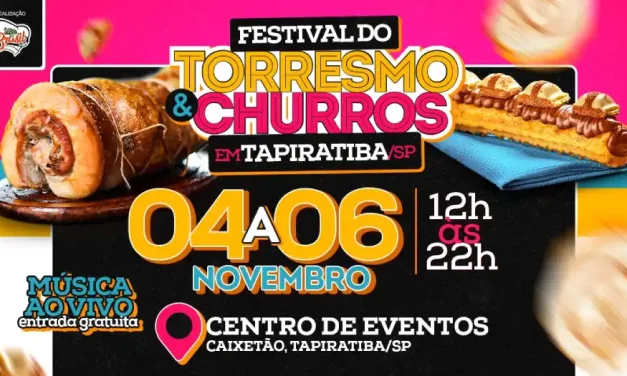 Festival do Torresmo & Churros movimenta Tapiratiba a partir de sexta