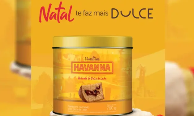 Havanna abre temporada de Natal 2022 com panettones recheados com dulce de leche e embalagens colecionáveis