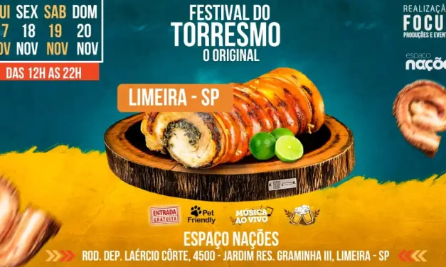 Maior Festival do Torresmo do Brasil agita Limeira até domingo