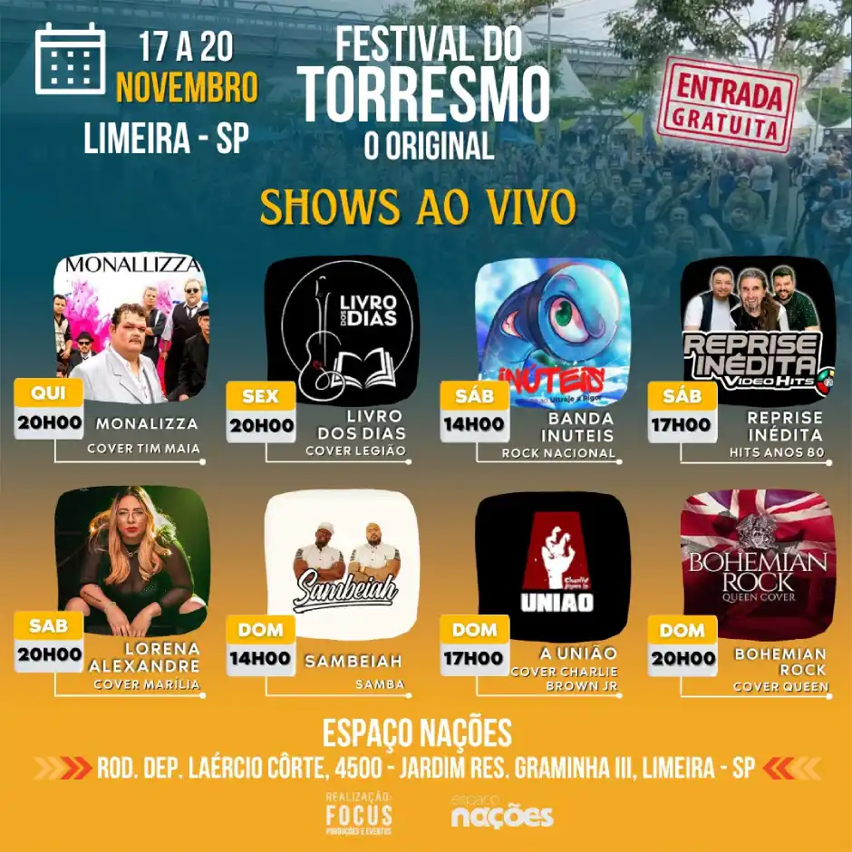 Maior Festival do Torresmo do Brasil agita Limeira até domingo