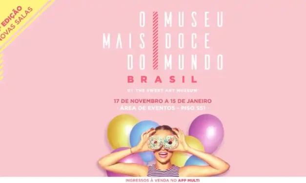 Museu Mais Doce do Mundo volta ao Rio de Janeiro a partir dessa quinta