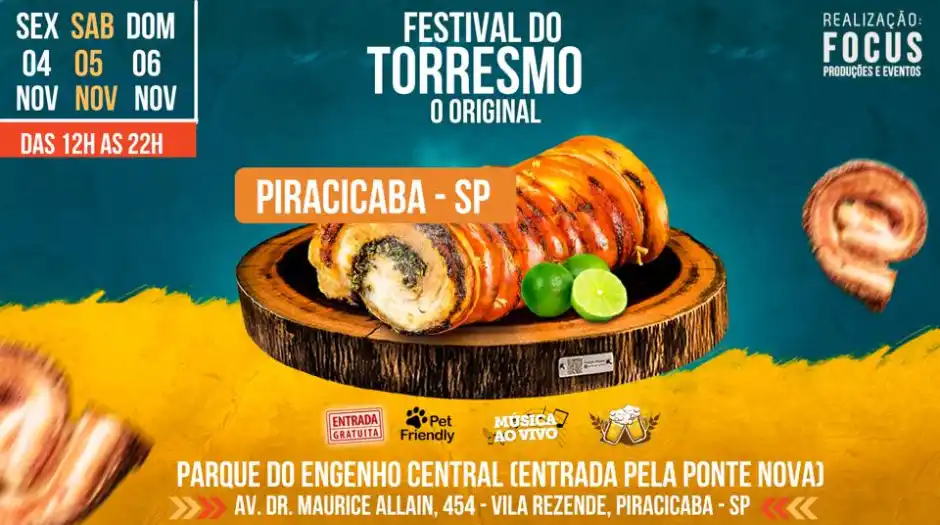 Piracicaba recebe Festival do Torresmo a partir de sexta