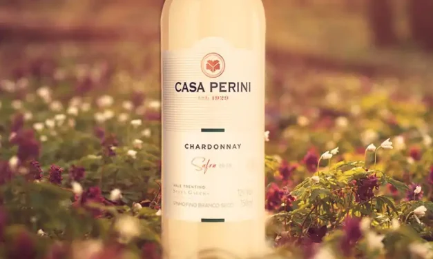 Vinho Chardonnay, da Casa Perini, é selecionado entre os melhores da safra 2022 em avaliação nacional