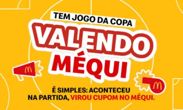 Vitória do Brasil e derrota da Argentina na Copa valem descontos no McDonald’s