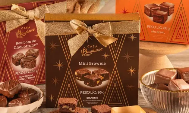 Casa Bauducco apresenta portfólio de Natal com opções presenteáveis e novidades