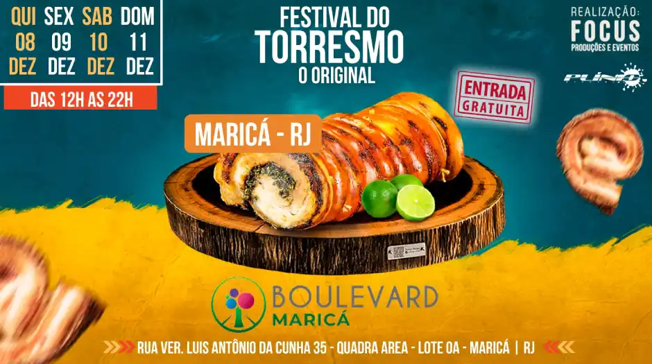 Festival do Torresmo agita Maricá, no Rio de Janeiro, a partir dessa quinta