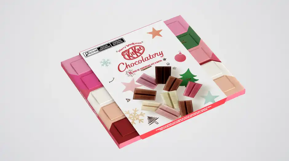 KITKAT anuncia produtos com sabores inéditos para o Natal 2022 