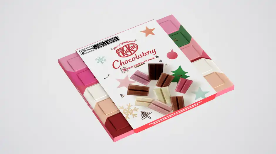 KITKAT anuncia produtos com sabores inéditos para o Natal 2022