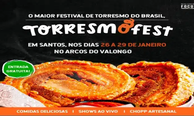 Torresmofest – Original Festival do Torresmo agita Santos a partir desta quinta