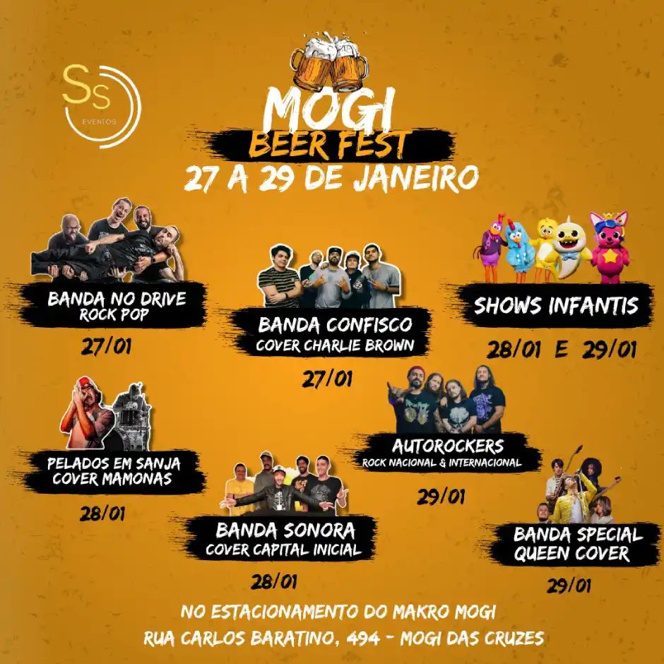 Festival gastronômico ocorre em Mogi das Cruzes neste fim de semana